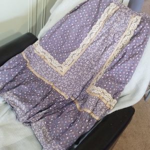 Vintage gunne sax jessica McClintock prairie skirt